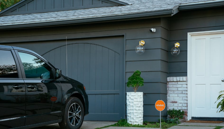 Vivint home security camera in Muncie